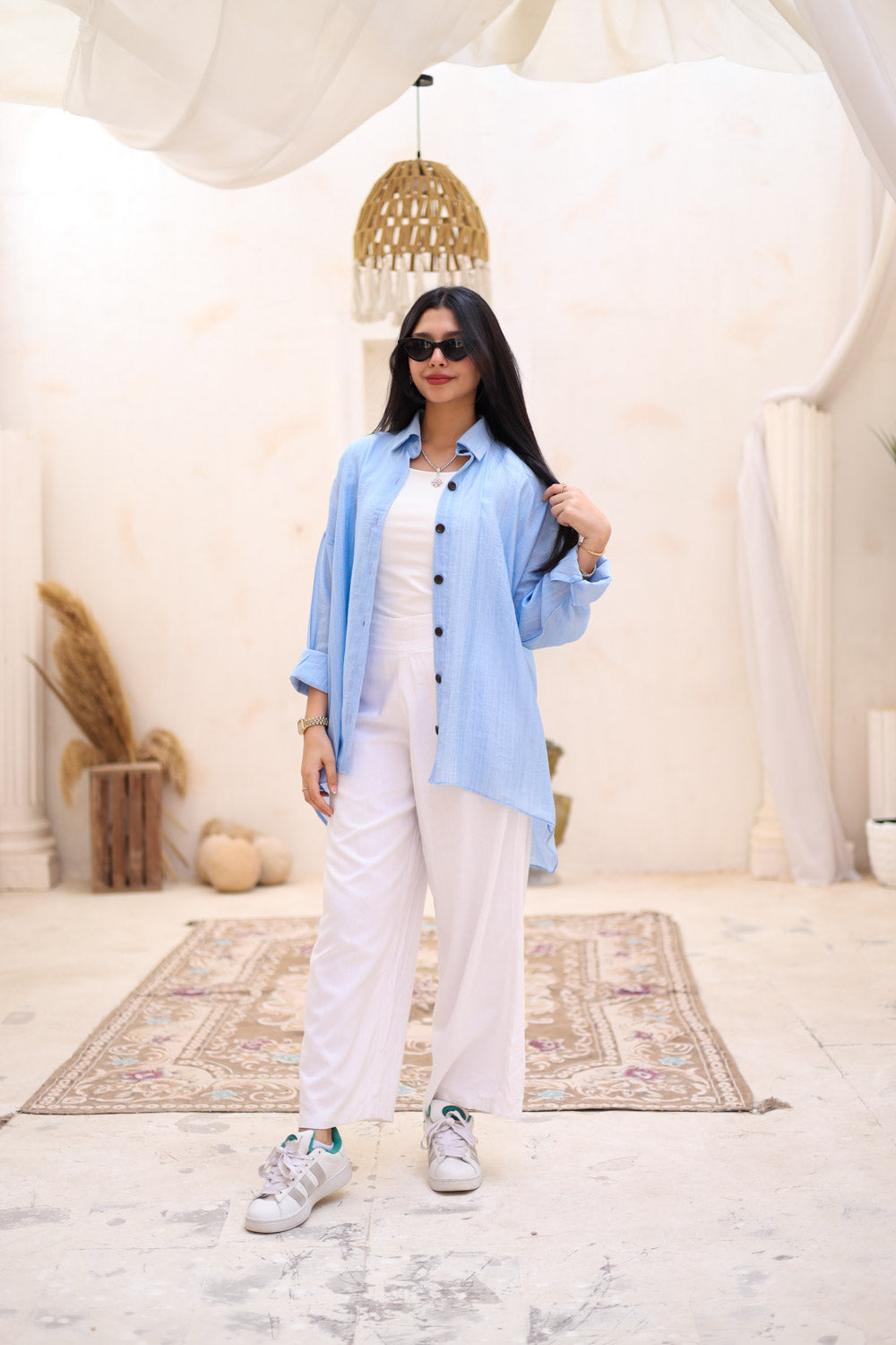 Everyday Dreamer Shirt in Sky Blue