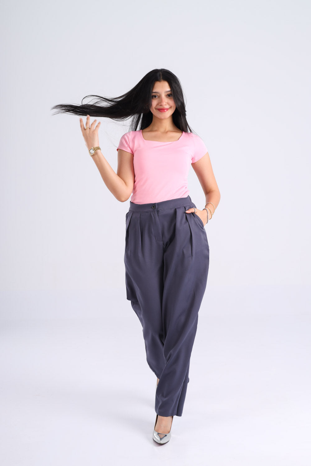 The Double Pleated pants