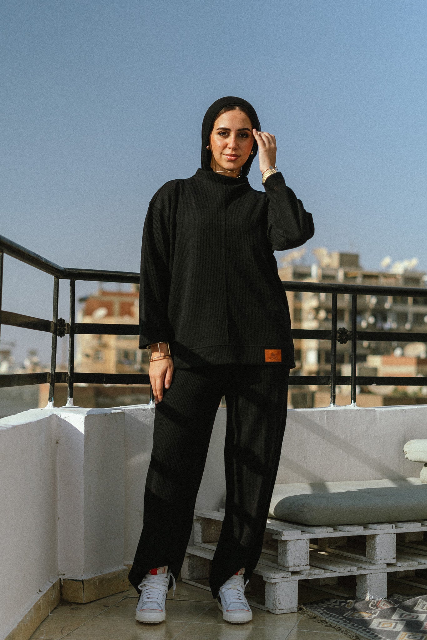 Everyday Lounge Set in Black