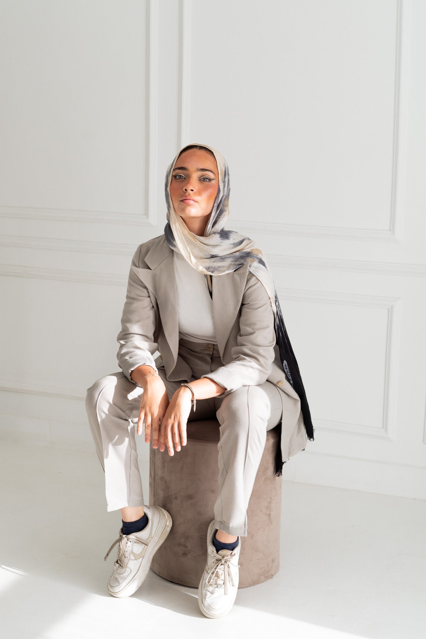 Nazly Pants in Grey