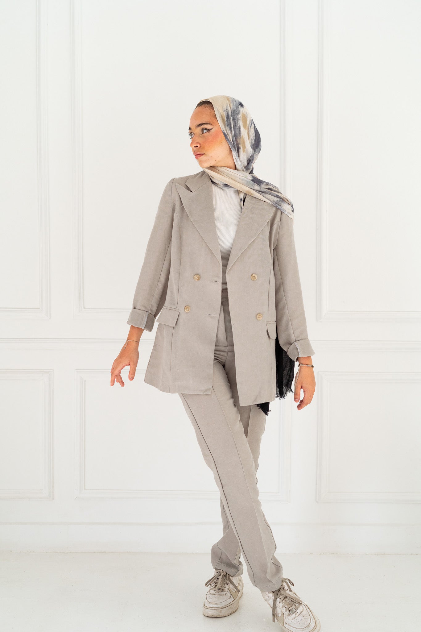 Nazly Pants in Grey