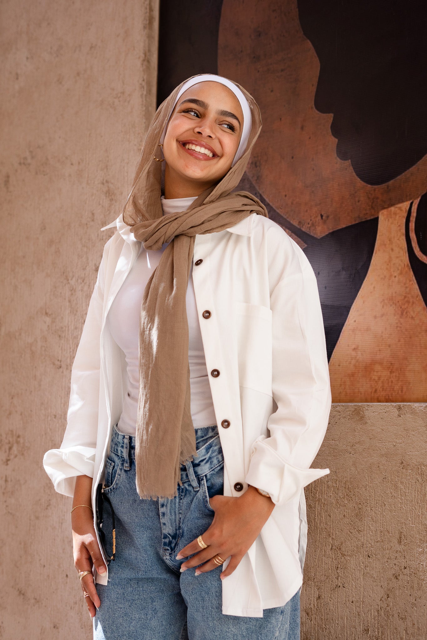 Dalida Shirt in White