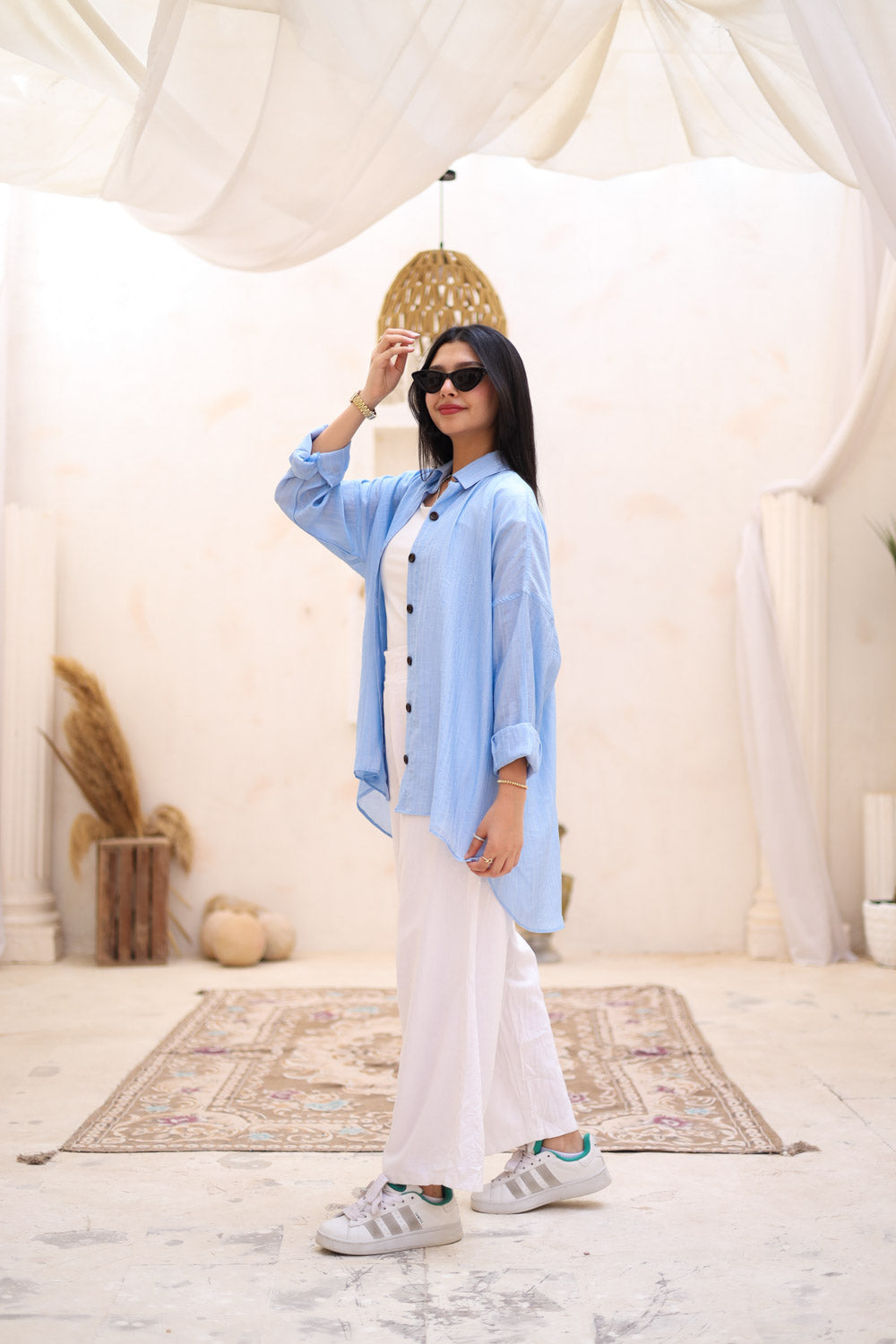 Everyday Dreamer Shirt in Sky Blue