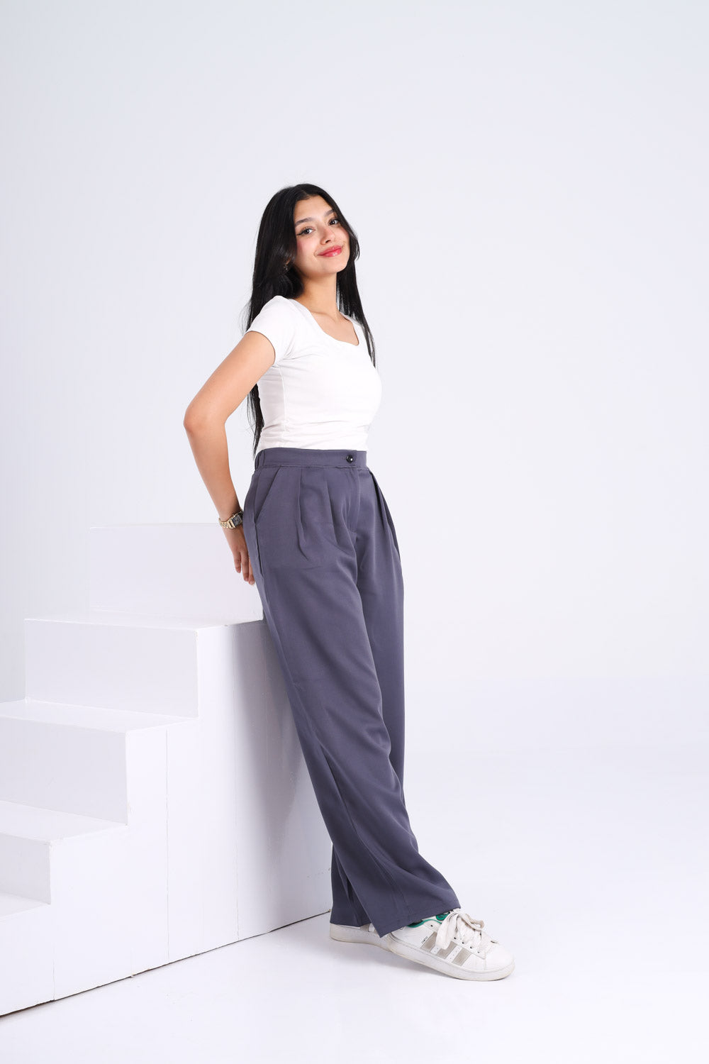 The Double Pleated pants