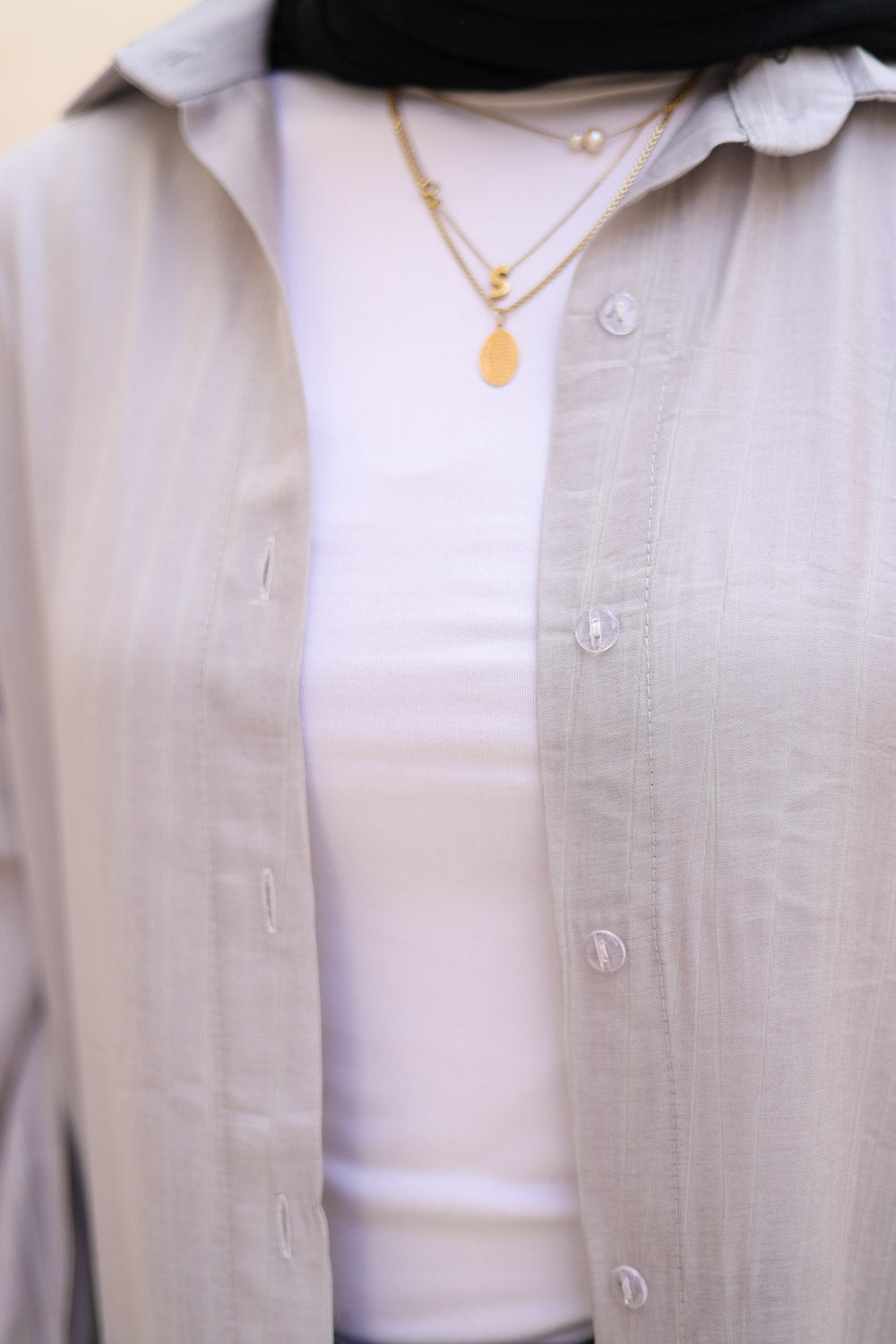 Everyday Dreamer Shirt in Light Grey