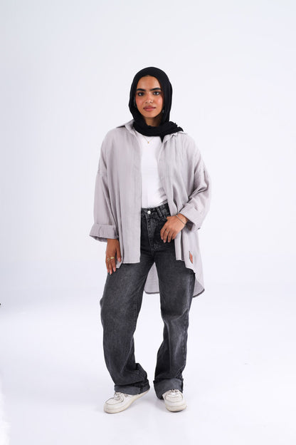 Everyday Dreamer Shirt in Light Grey