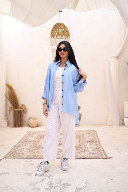Everyday Dreamer Shirt in Sky Blue