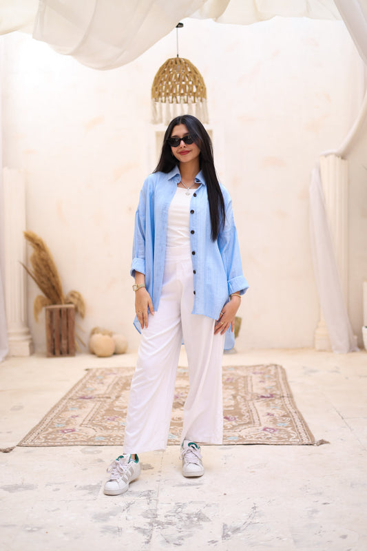 Everyday Dreamer Shirt in Sky Blue