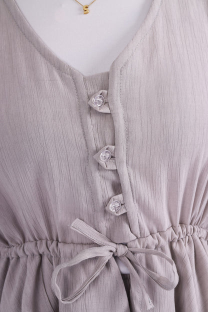 The Ruffles Set in Grey