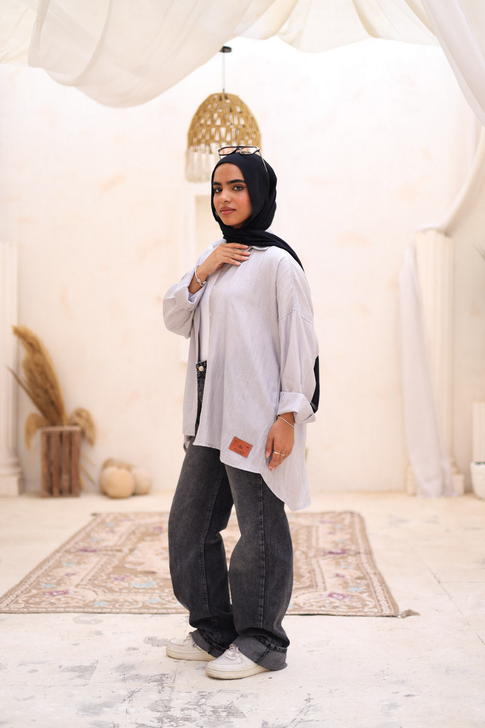 Everyday Dreamer Shirt in Light Grey