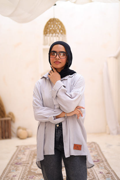 Everyday Dreamer Shirt in Light Grey