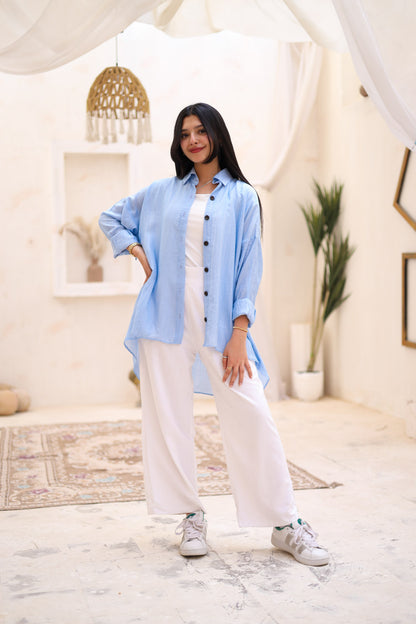 Everyday Dreamer Shirt in Sky Blue