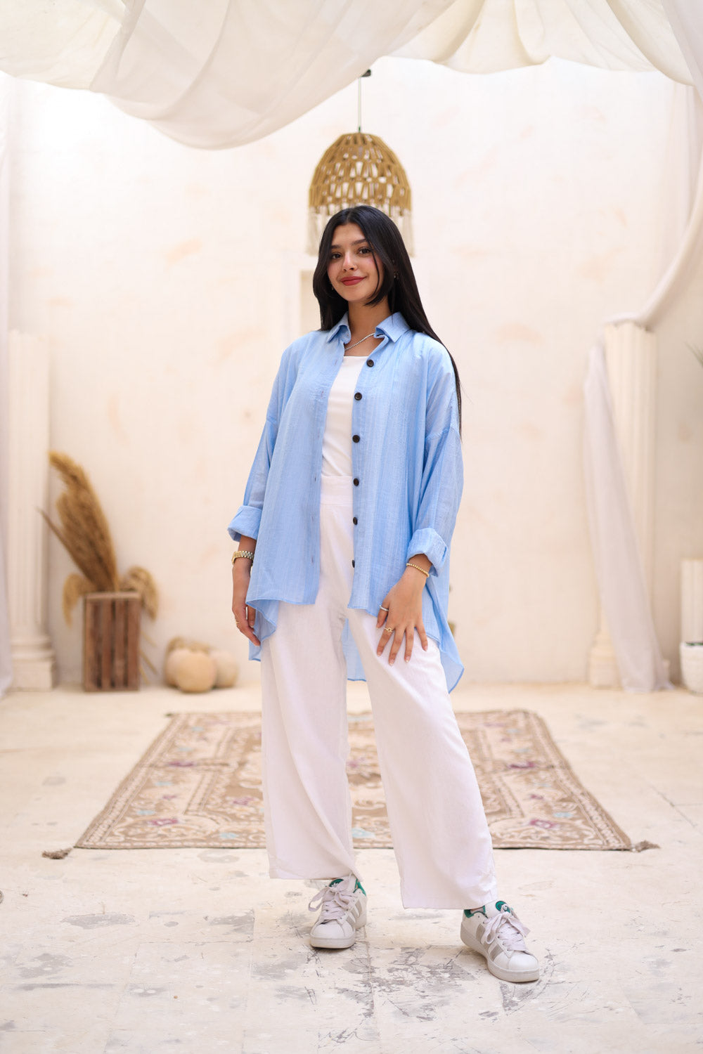 Everyday Dreamer Shirt in Sky Blue