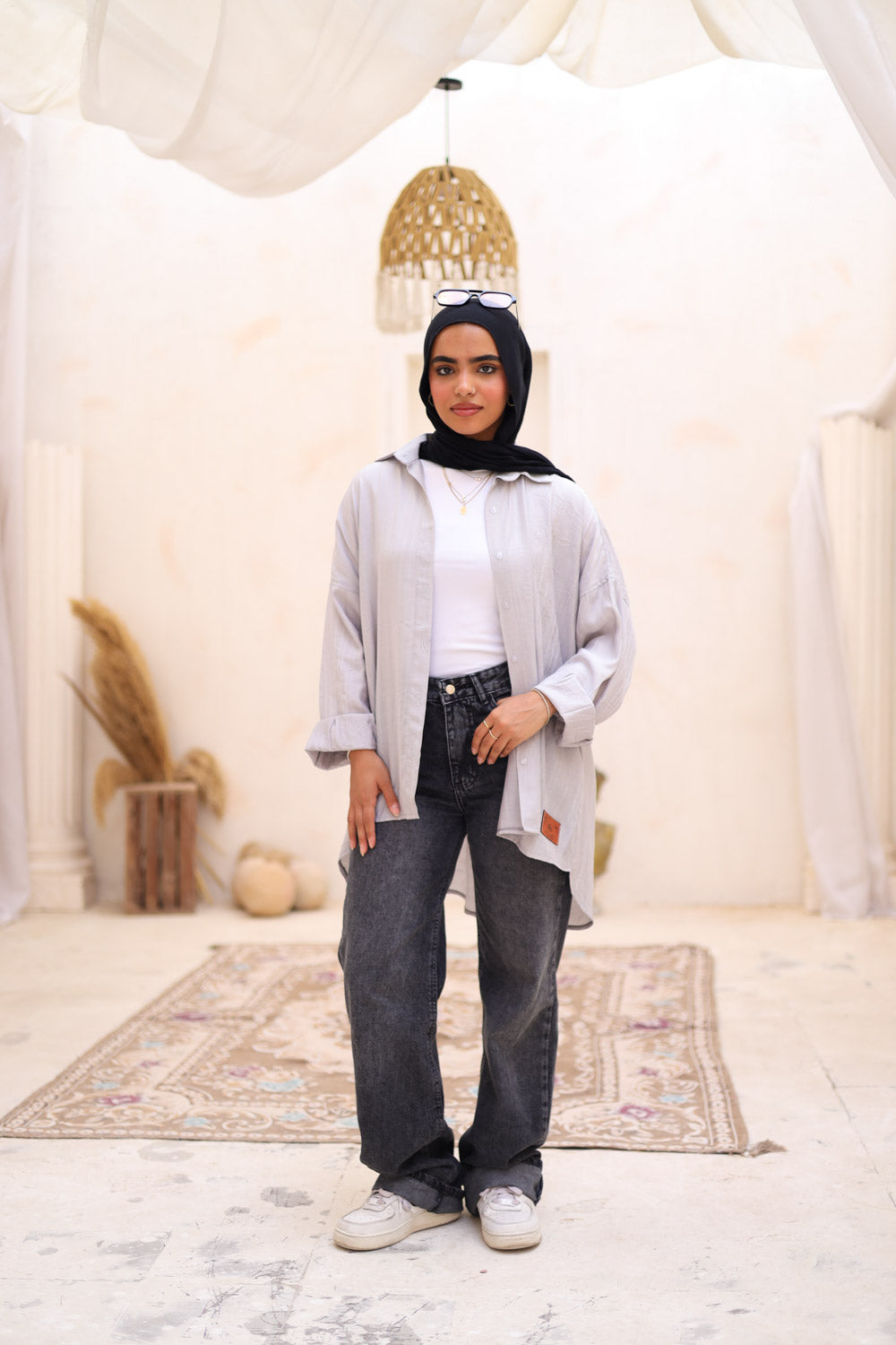 Everyday Dreamer Shirt in Light Grey