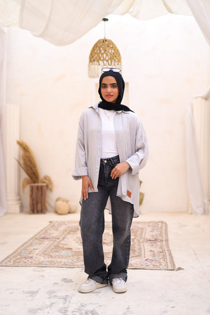 Everyday Dreamer Shirt in Light Grey