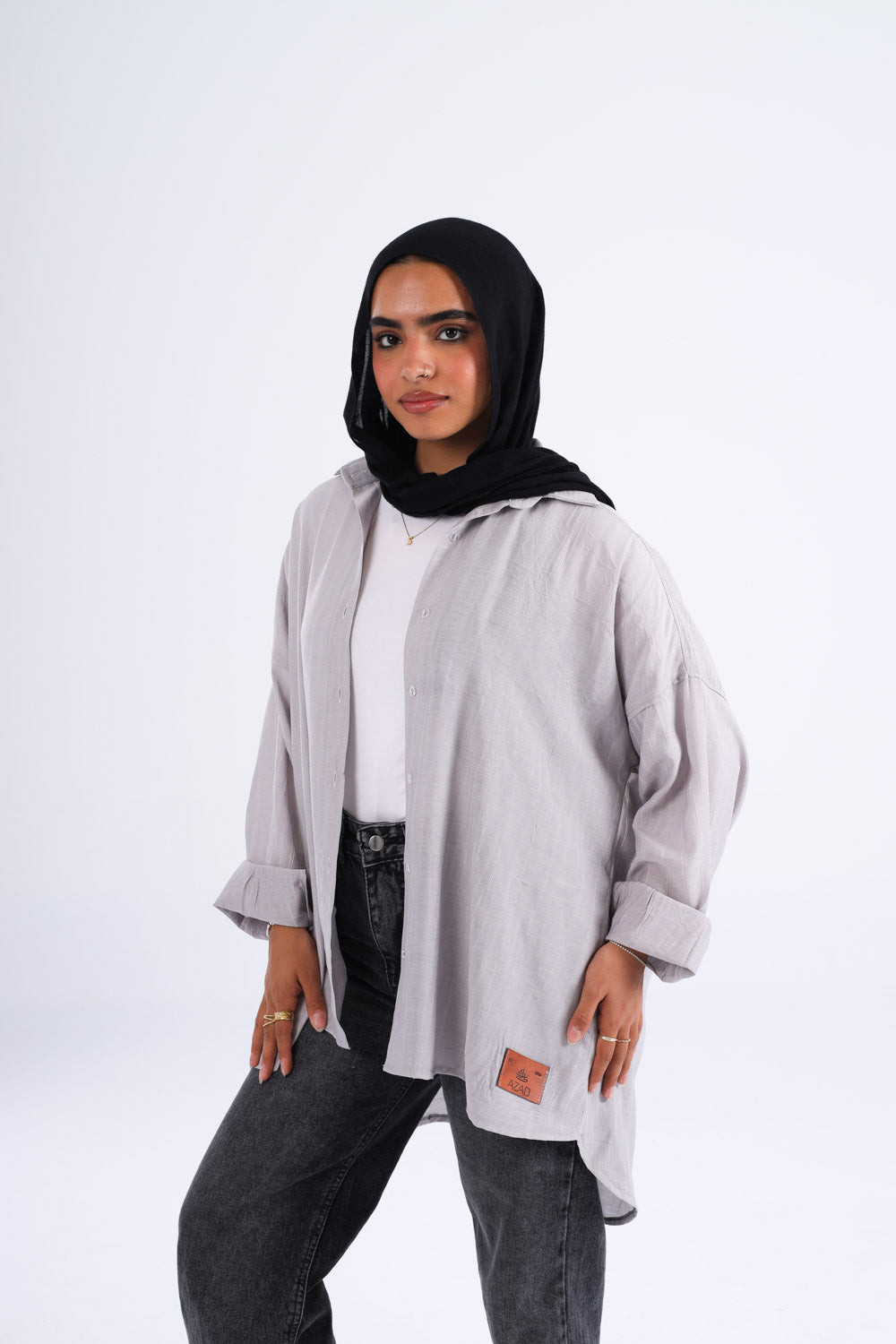 Everyday Dreamer Shirt in Light Grey