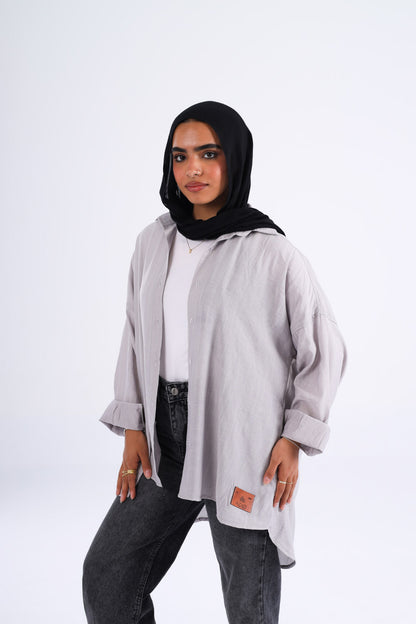 Everyday Dreamer Shirt in Light Grey