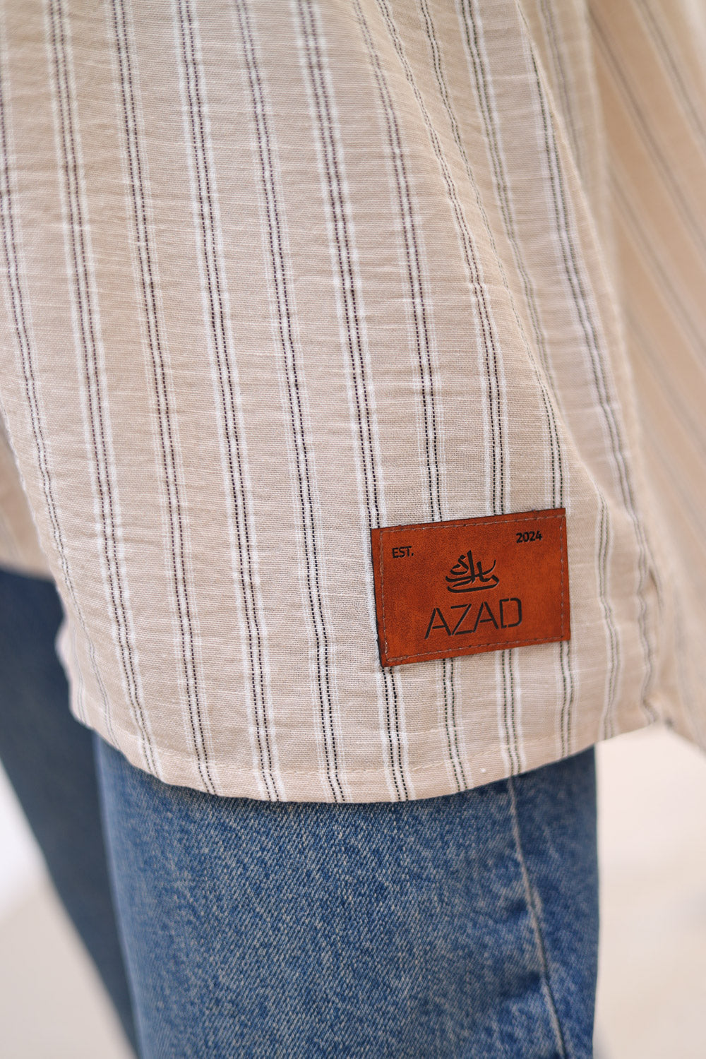 Everyday Dreamer Shirt Stripped Beige&Black