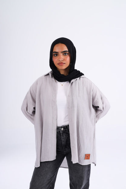 Everyday Dreamer Shirt in Light Grey