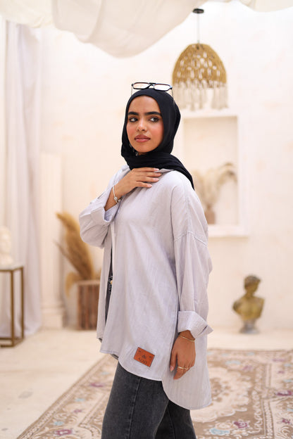 Everyday Dreamer Shirt in Light Grey