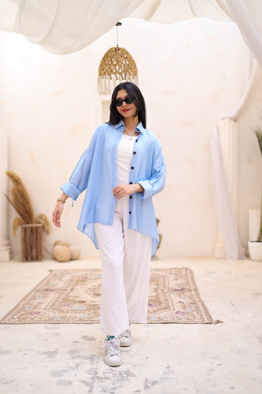 Everyday Dreamer Shirt in Sky Blue
