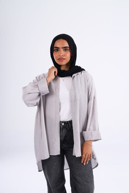 Everyday Dreamer Shirt in Light Grey